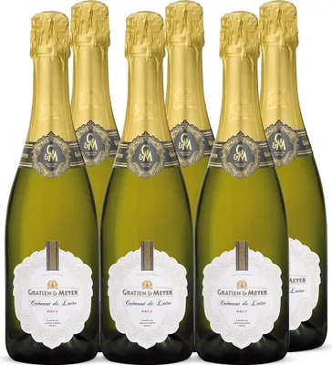Produktbild von Gratien & Meyer Crémant de Loire Cuvée Diadem Blanc Brut (6x 0,7l)