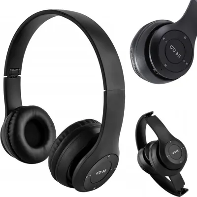 Obrázek produktu pro Verk 04110_CZ Bluetooth sluchátka P47, bezdrátová sluchátka s mikrofonem a MP3 přehrávačem