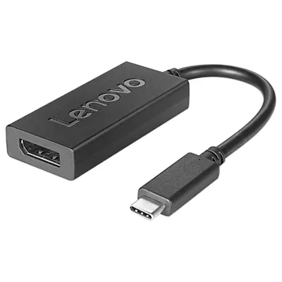 Produktbild von Lenovo 4X90Q93303, 0,2 m, USB Typ-C, DisplayPort, Stecker, Buchse, Gerade