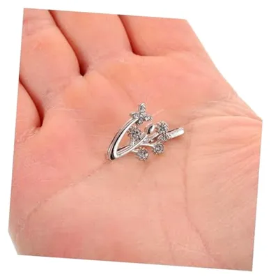 Produktbild von Uhrenarmband Zubehör mit Strass und Schmetterlingsdekoration