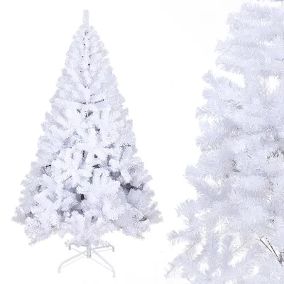 Immagine prodotto di TolleTour Albero di Natale Albero di Natale selezione floccatura bianca 150cm