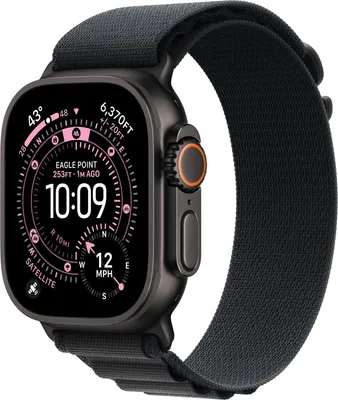 Produktbild von Apple Watch Ultra 3 - 49 mm - Black Titanium