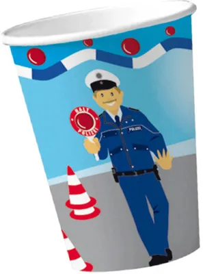 Produktbild von Polizei Becher