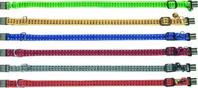 Immagine prodotto di Collare per gatti chiaro, 6 colori, 25-35 cm, 10 mm, assortiti, gatto