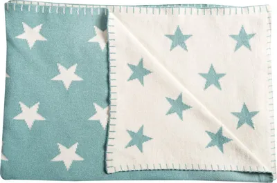 Produktbild von Schardt Baby Kuscheldecke Big Star 95x120 cm, mint