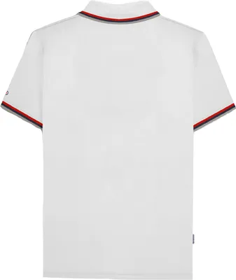 Produktbild von Lambretta - "SS25" Poloshirt für Herren LB261 (3XL) (Weiß/Rot)