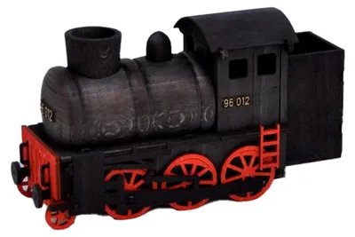 Produktbild von KNOX - Räucherfigur Dampflok HL-720 mit Räucherkerzen Eisenbahn - Inhalt 9 Stück, Göße M (Standard) - 372000