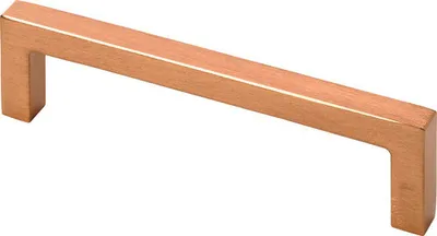 Produktbild von Möbelgriff Alu kupfer gebürstet Lochabstand 96 mm LxBxH 28/105/8 mm