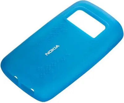 Produktbild von Nokia Silikon Hülle CC-1013 für C6-01 blau