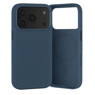 Obrázok produktu pre TORRO puzdro pre iPhone 18 Pro / 17 Pro s textúrovaným povrchom (s funkciou MagSafe pre bezdrôtové nabíjanie) - modrá