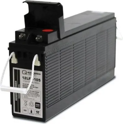 Produktbild von Q-Batteries 12LFT-105 12V 108Ah AGM Frontterminal Blei Akku 10-Jahrestyp VRLA