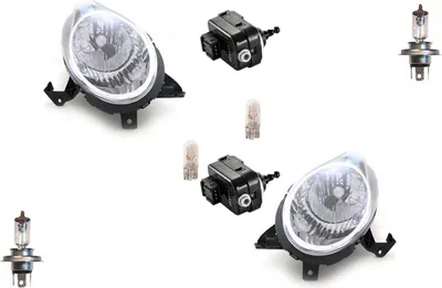 Produktbild von Scheinwerfer passend für Nissan Micra K12 07-10 Leuchtmittel Li Re m. Stellmotor 26060BG10B 26010BG10B 8566152010 26056AX600 Johns