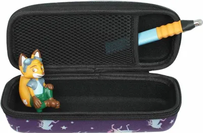 Zdjęcie produktu dla caseroxx Schutztasche für Edurino Zubehör Lila-Einhornmuster Einhornmuster- lila