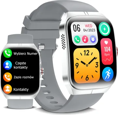 Immagine prodotto di Wenom AMOLED NFC Bluetooth Smartwatch Sport, impermeabile Menu PL