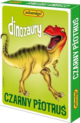 Produktbild von Das Spiel „Schwarzer Peter – Dinosaurier“ von Adamigo
