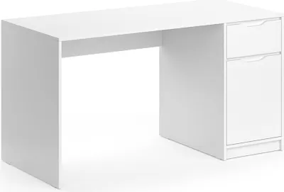 Image de Bureau Vicco Ruben Blanc 140x65cm, Model 34588