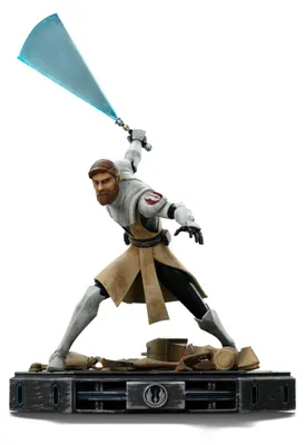 Produktbild von Star Wars Deluxe Art Scale Statue 1/10 Obi-Wan Kenobi 27 cm