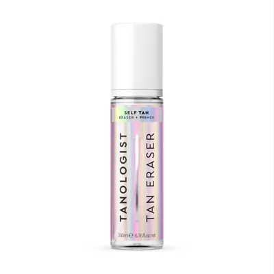 Produktbild von Tanologist Fake Tan Remover (200 ml), sanfter selbstbräunender Radiergummi und Hautgrundierung, von Dermatologen zugelassene saubere Inhaltsstoffe – Selbstbräunungsentferner