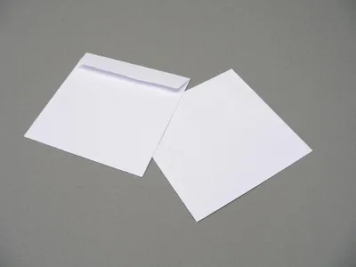 Immagine prodotto di Buste 155x155 mm, 100 g/m², autoadesive, confezione da 100 pezzi, bianche