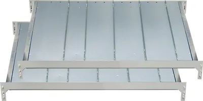 Produktbild von Zusatzebene 1000x2x600 mm,Typ 150 - mit 10 Trenn-u.4 Seitenführungen