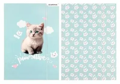 Zdjęcie produktu dla Teczka z gumką A4 Kitty - STARPAK