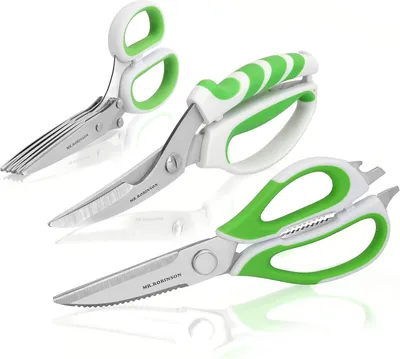 Produktbild von MR. ROBINSON Scheren-Set – Vielseitiges Haushaltsscheren Set für Küche