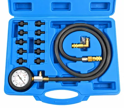 Produktbild von Öldruckprüfgerät für Motorenöldruck mit 1200 mm Kabellänge und 10 bar Manometer