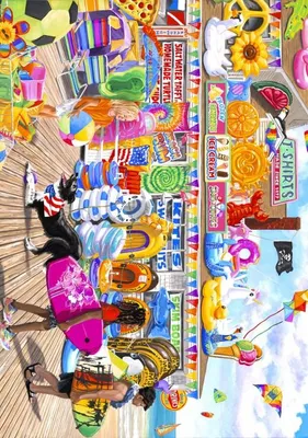 Obrázok produktu pre Bluebird Puzzle Beach Shop - 2000 dielikov fantasy