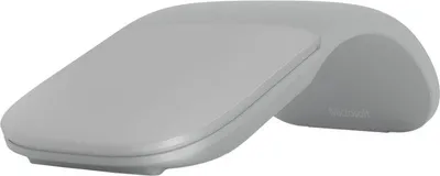 Produktbild von Microsoft Surface Arc Mouse, Beidhändig, Blue Trace, Bluetooth, Silber