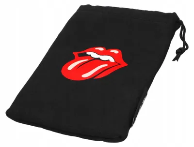Zdjęcie produktu dla Etui materiałowe pokrowiec na okulary The Rolling Stones licencjonowane