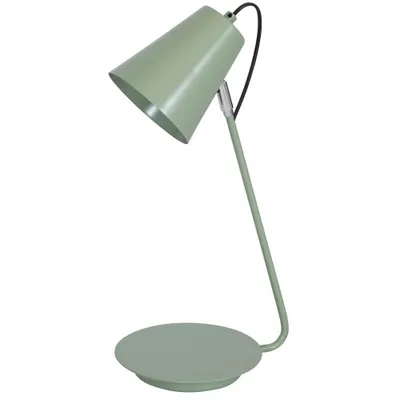Immagine prodotto di Lampada da scrivania con paralume conico verde Lampada da scrivania 1xE27 15W Luminex