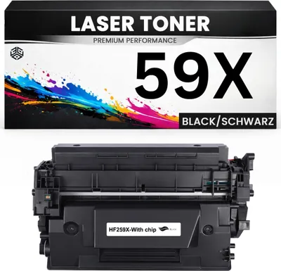 Produktbild von XXL Toner 59X für HP kompatibel Schwarz CF259X Premium wie Original LaserJet Pro M304/404/404dn/404dw/304dn/428dw/428fdn/428fdw/428 MFP M404