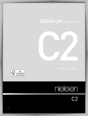 Zdjęcie produktu dla Ramka aluminiowa Nielsen C2, srebrna, 30 x 40 cm