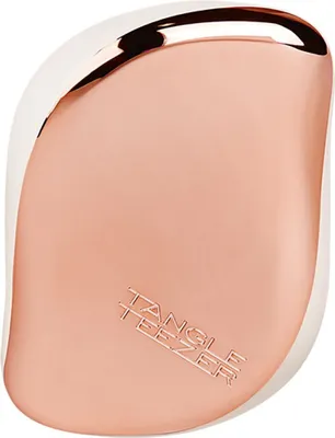 Produktbild von Tangle Teezer Compact Styler, Erwachsener, Haarbürste & Kamm, Elfenbein, Roségold, Einfarbig, 1 Stück(e)