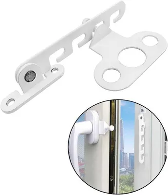 Produktbild von Sicherheitsmechanismen für Fenster, Fensterstopper, Fensterriegel, Fensterstoppers, Fensterriegelungen, Metallfensterstopper, Fenstersicherheitsvorrichtungen, Fensterriegelungen, Sicherheitsvorrichtungen für Fensterstoppers
