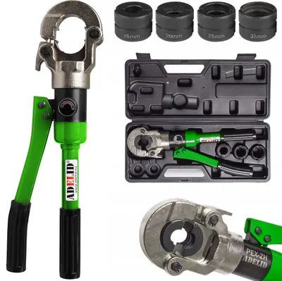 Produktbild von PEX Hydraulik Presszange Rohrpresszange TH-Kontur 16mm 20mm 25mm 32mm Crimpzange Verbundrohr