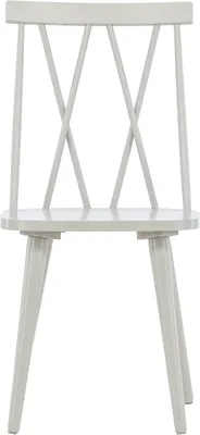 Immagine prodotto di Sedia da pranzo Mariette in legno grigio chiaro.