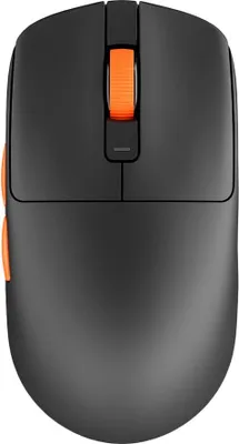 Imagen del producto de Ratón para juegos Royal Kludge M30, color  y naranja. Modelo: Paw 33111K