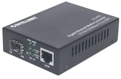Image de INTELLINET Medienkonverter Gigabit SFP 100m