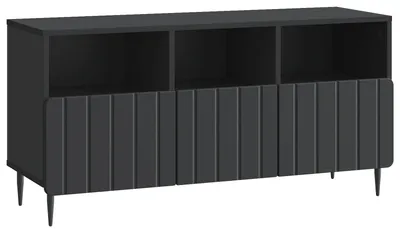 Zdjęcie produktu dla Szafka pod telewizor z szufladą Czarny 102 x 34,5 x 50 cm