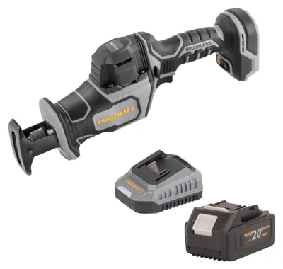 Immagine prodotto di Procraft Industrial RS20Abb Seghetto alternativo 20 V Brushless + 1x batteria 4,0 Ah + caricabatteria