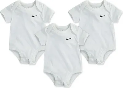 Produktbild von Nike Kids Swoosh Kurzärmeliger Body 3 Einheiten Weiß 3 Months Weiß 3 Months
