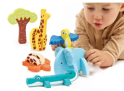 Obrázok produktu pre LUDI 30084, 18 kusov, Zvieratá, 1,5 rok / roky