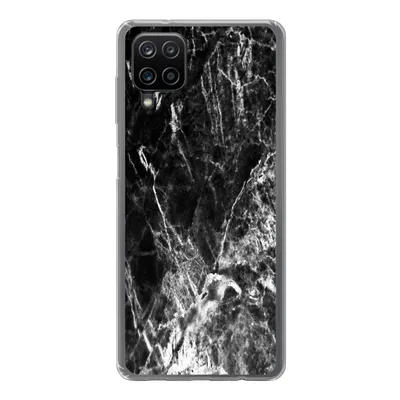 Produktbild von MuchoWow® Handyhülle Schutzhülle Hülle für Samsung Galaxy A12 Marmor - Stein - Luxus Silikon Softcase Handy Hülle - Bild