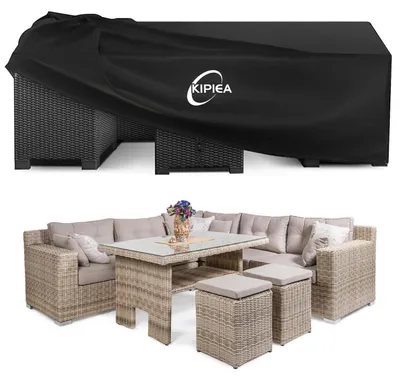 Produktbild von Gartenmöbel Abdeckung Wasserdicht Rechteckig 420D Oxford Anti-UV 259x188x71cm