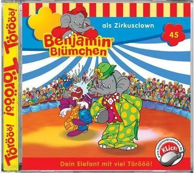 Produktbild von Benjamin Blümchen als Zirkusclown (45)