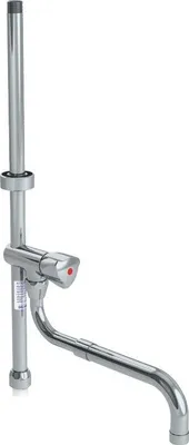 Produktbild von Delabie Geschirrspülbrause m. Steigrohr kurz G3/4 mit Schwenkauslauf