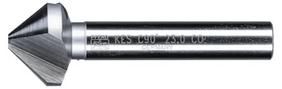 Produktbild von PFERD KES HSSE DIN 335 C90° 23,0, Bohrer, Elektro-Mehrzweckwerkzeug, Stahl, Eisenguss, Nicht-eisenhaltiges Metall, Edelstahl, Aluminium, Kobalt-Legierung Schnellarbeitsstahl (HSS-E)