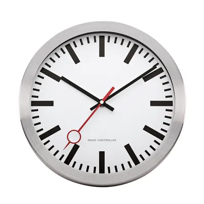 Produktbild von Eurotime Wanduhr Ø 30cm, 59002