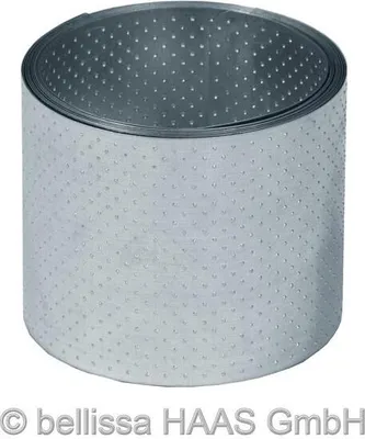 Produktbild von Rasenkante Metall verzinkt Noppenstruktur bellissa L500xH14cm